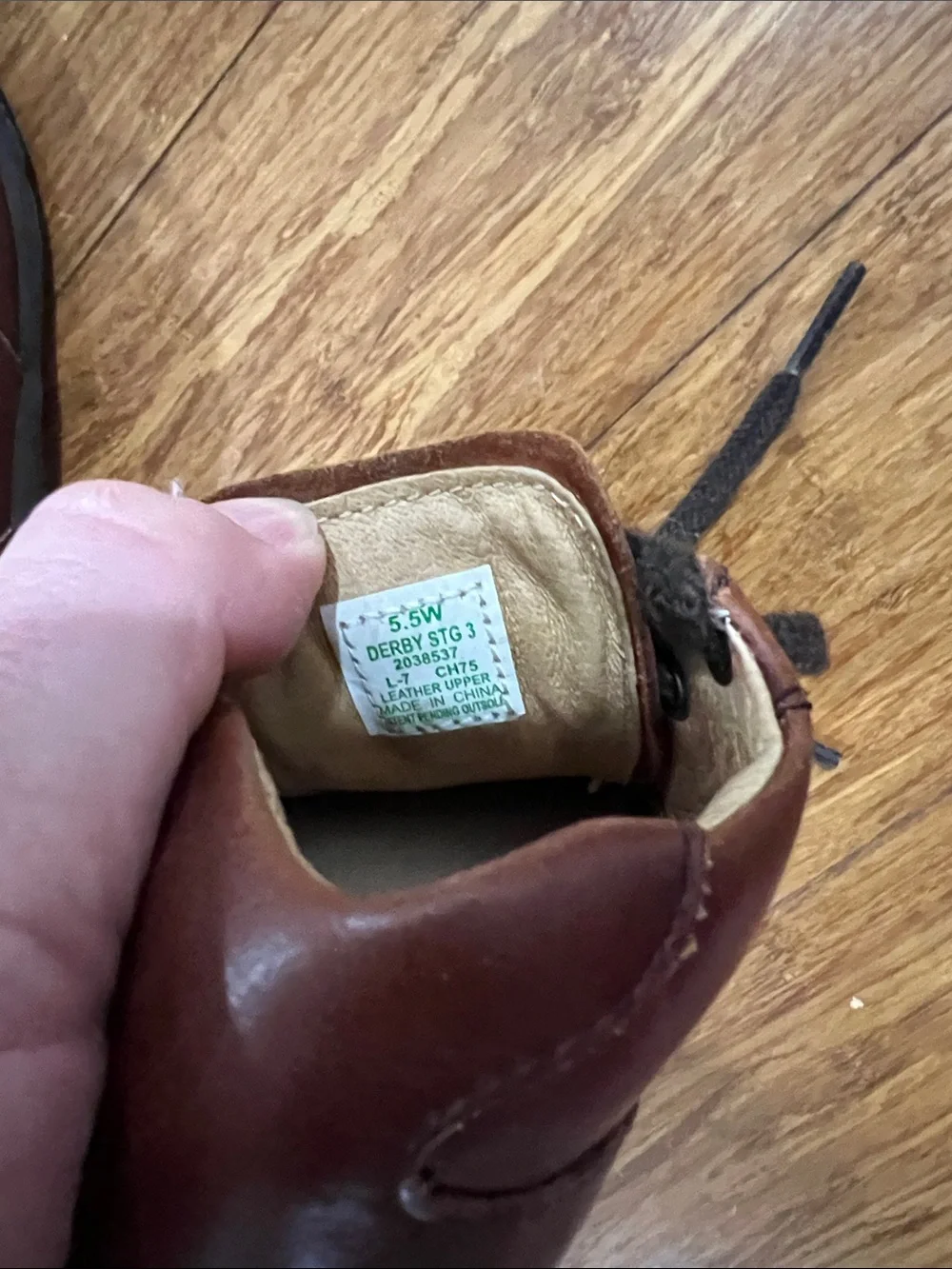 Stride Rite sturdy leather